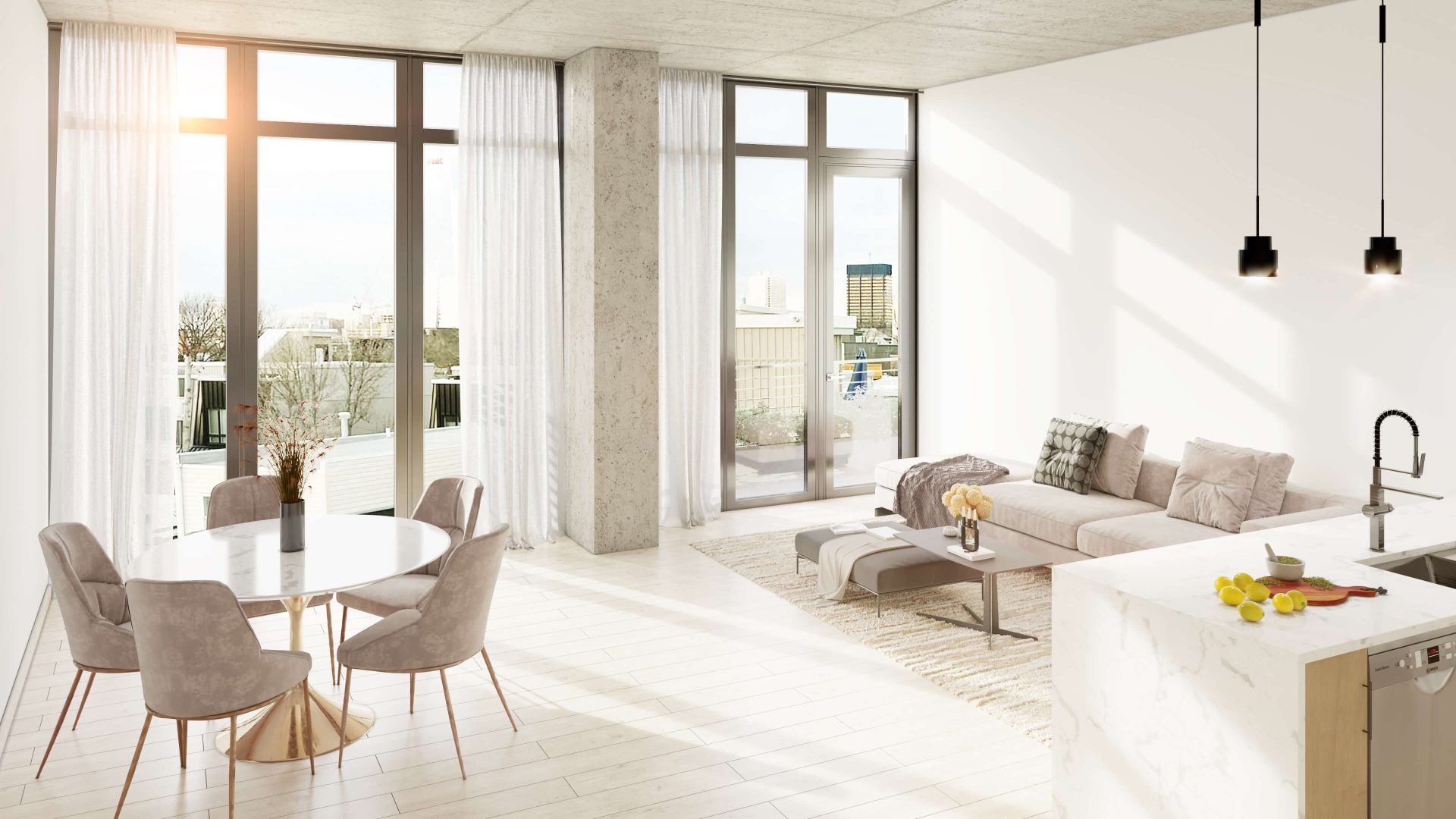 1222 2ND ST - Unit 515 Living Room A