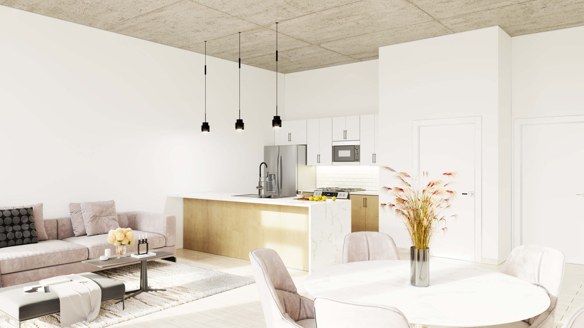 1222 2ND ST - Unit 515 Living Room B